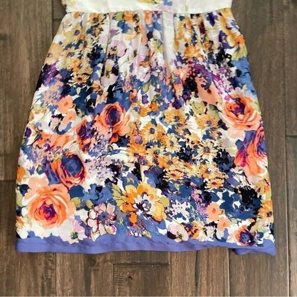 Zara Basic Floral Multicolor Sleeveless Dress XS - Picture 2 of 6